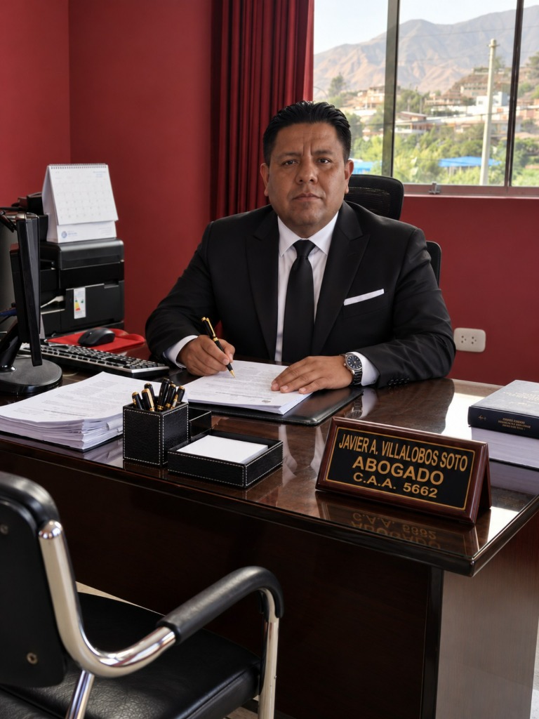 Abog. Javier A. Villalobos Soto - Socio Fundador
